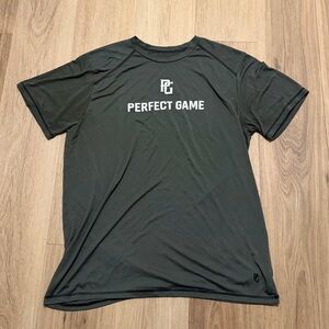 Perfect Game Men's Dark Gray Performance Tee size XL